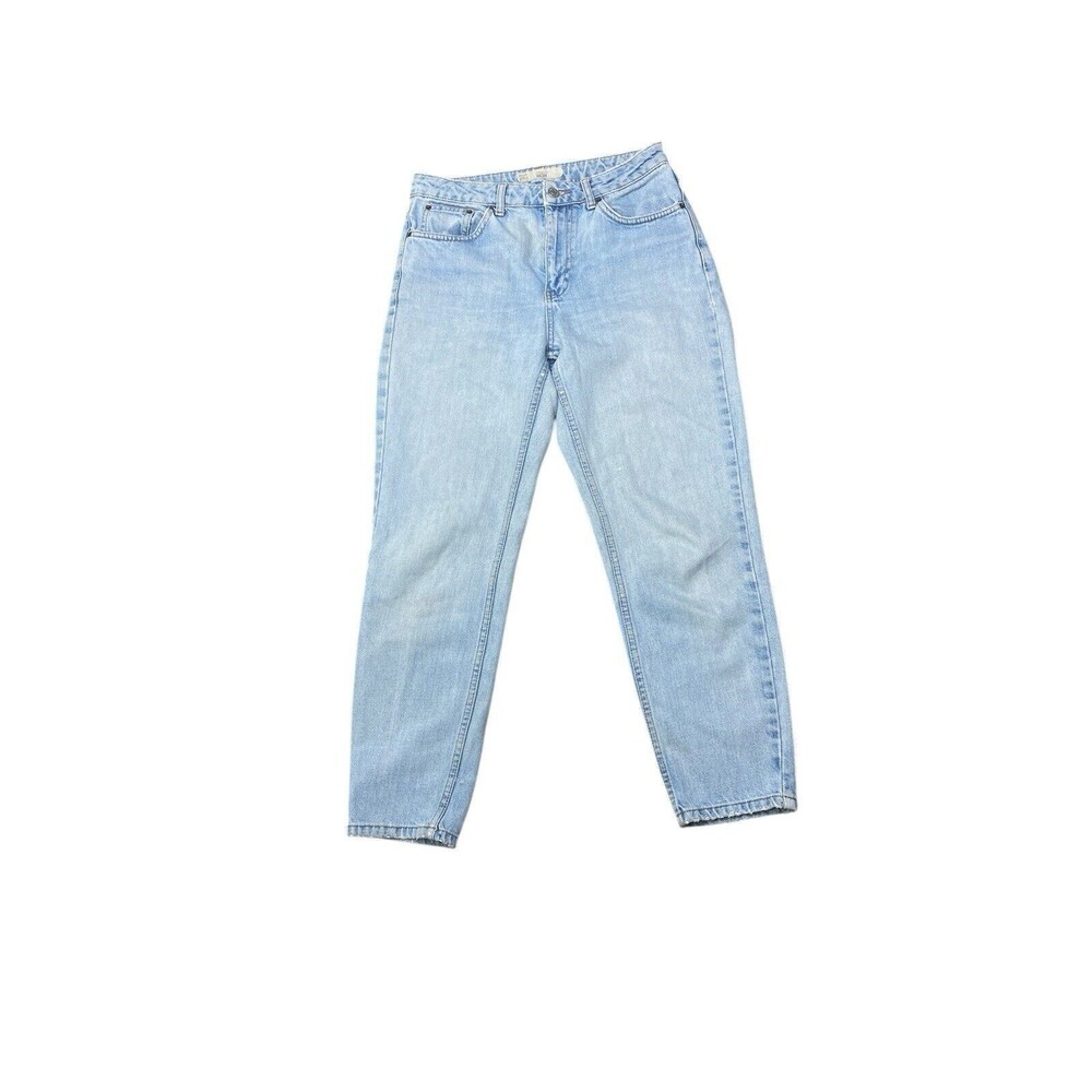 Topshop High Rise Mom Light Blue Size 28W Women’s Jeans